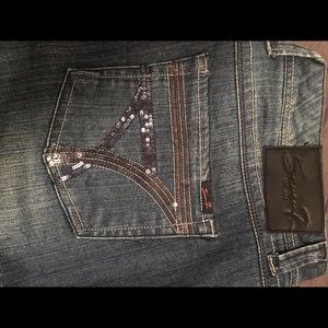 *SALE* Seven for all Mankind 20W jeans w/ sequins
